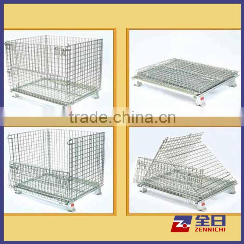 Galvanized Collapsible Mesh Pallet Box