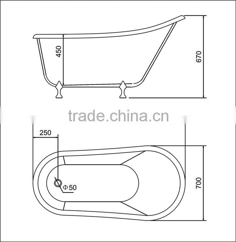 cupc freestanding bathtub,classic acrylic bathtub,clawfoot tubs lowes