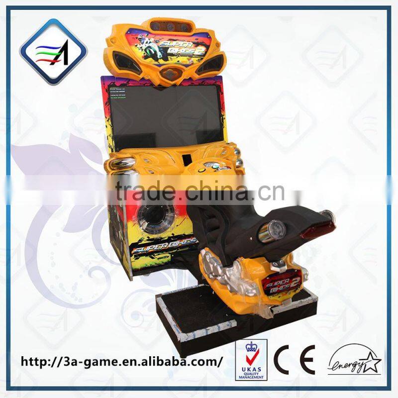 Amusement Ride Super Power FF Motor Simulator Racing Car Game Machine