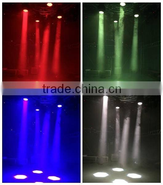 19PCS 15W RGBW 4 IN 1 LED zoom moving head beam washer light