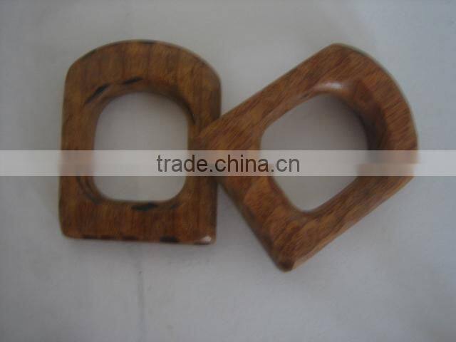 wooden buckle