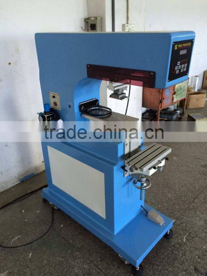 hight quality pad printing machine color screen machinery for small printing area LC-PM1-100T
