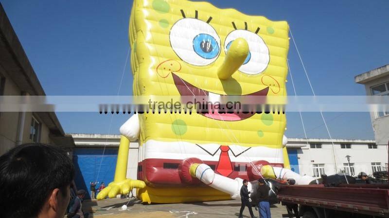 giant inflatable characters spongebob