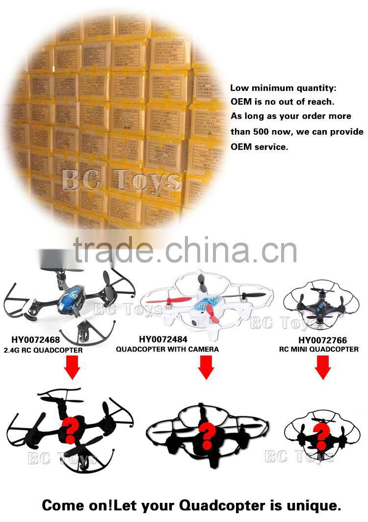 Can customized logo brand promotion unique OEM quadcopter toy drone.