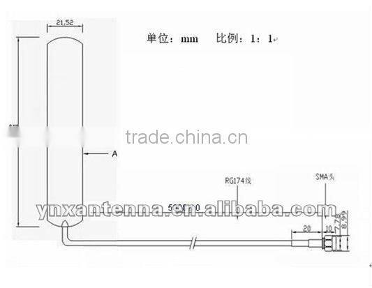 Yetnorson Manufacture GSM Magnetic GSM Antenna internal gsm omnidirectional antenna
