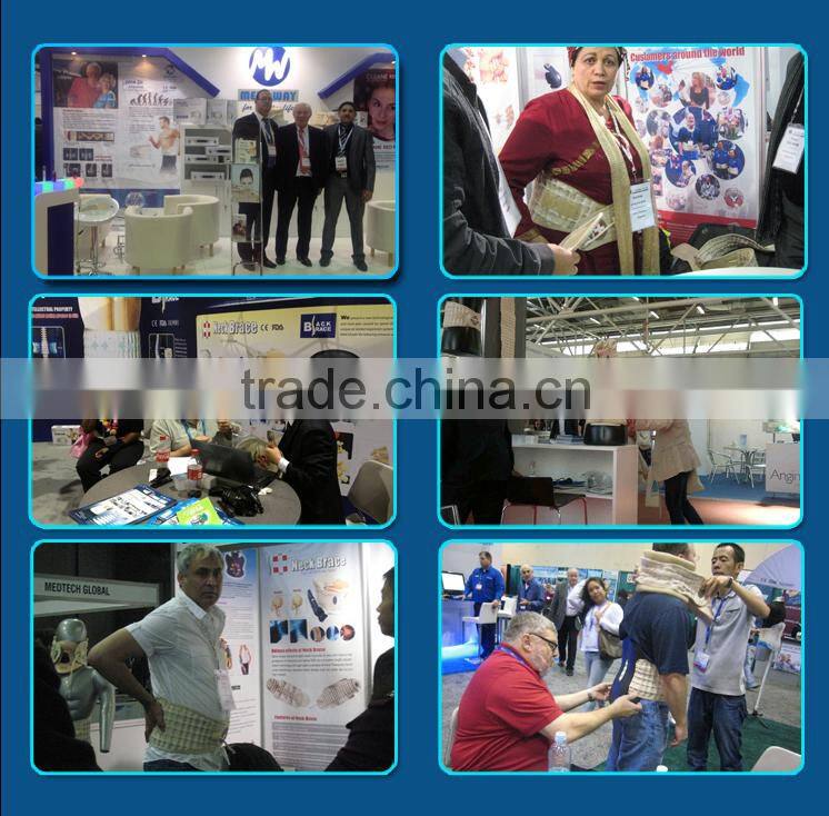 Look out ! new classic silver grey color back pain equipment back straightening support belt