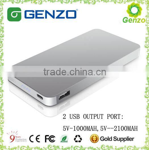 Mini power bank 2600mah with light weight legoo power bank(GZ-PB-01B)