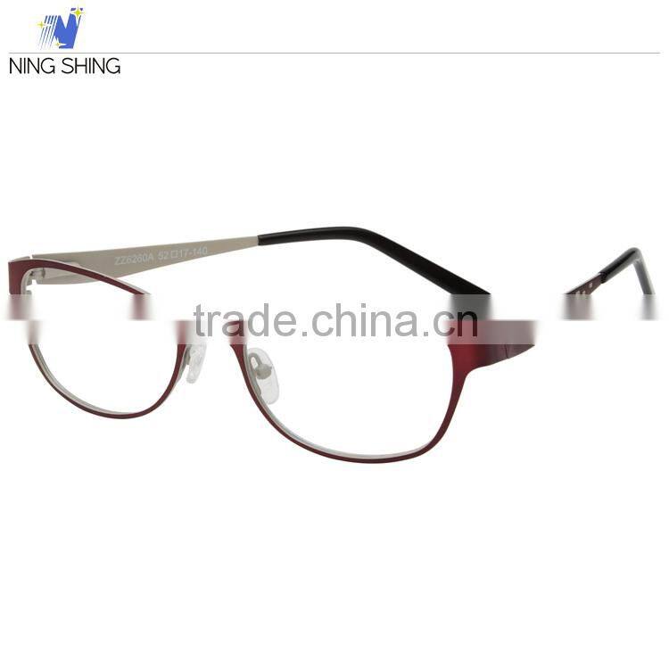 Wholesalers China Latest Titanium Optical Frame Brand Name Ningshing Designer Eyeglasses Frames