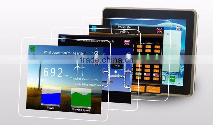 embedded round TFT LCD 9.7" industrial hmi screen monitor