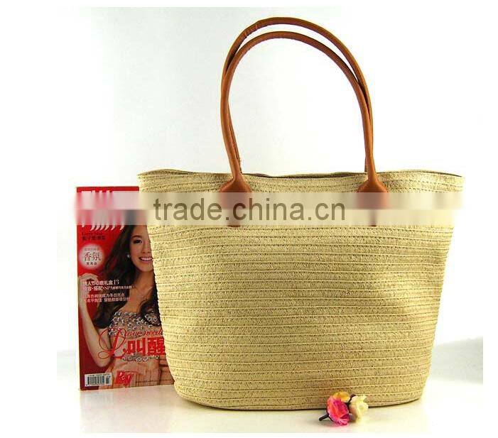 Fashion Colorful Summer Seaside Beach Straw Bag Ultra Large Beach Tote Bag Shoulder