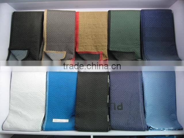 zig-zag cotton moving blankets