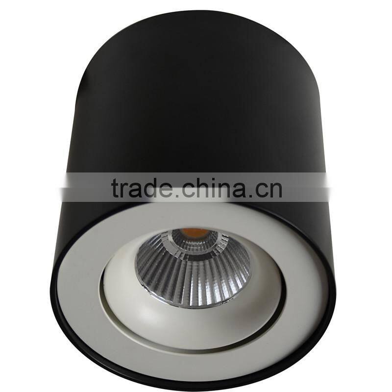 adjustable modern black surface mounted led light fixtures