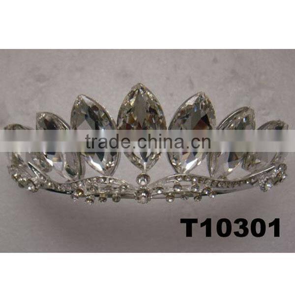 wholesale adult crystal pageant crowns and tiaras