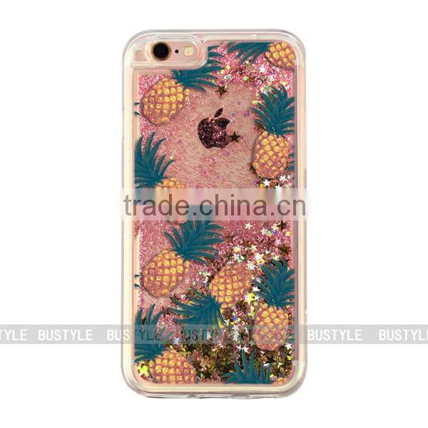 case for phone cover all TPU Transparent Liquid Mobile Case for iPhone 6 5 Plus 5.5 inch Phone Cover for LG for samsung S7 J7