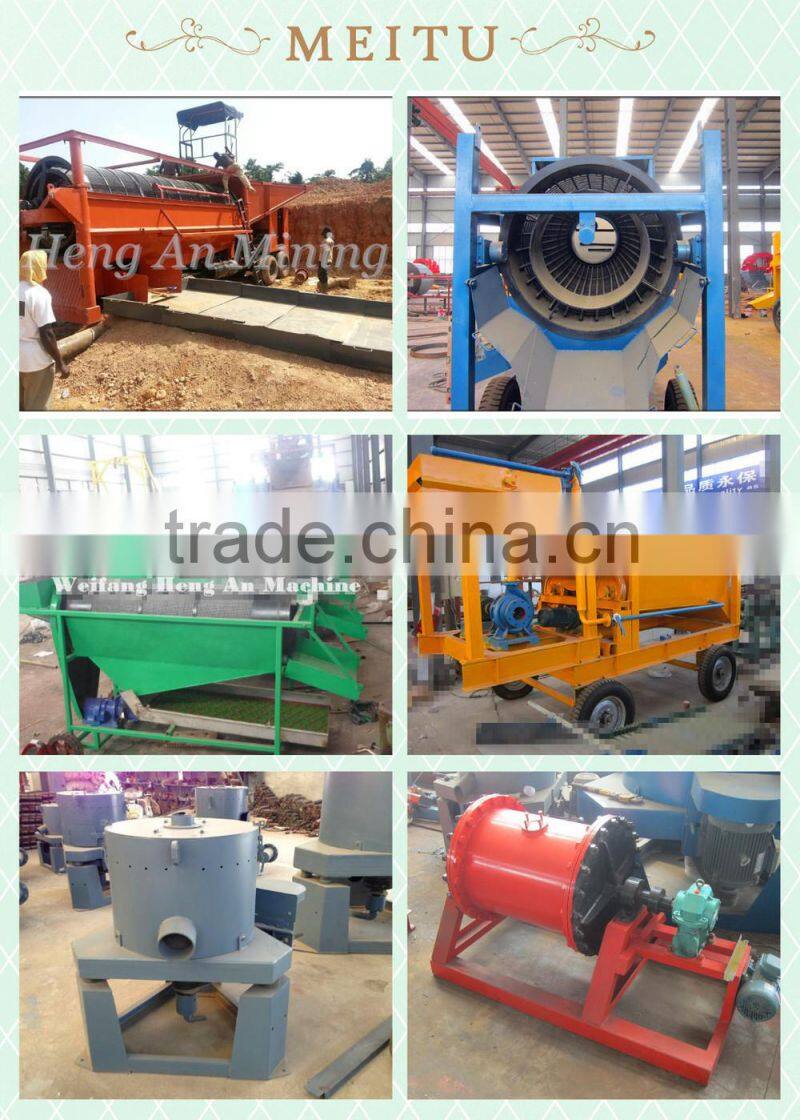 tromel lavado de oro