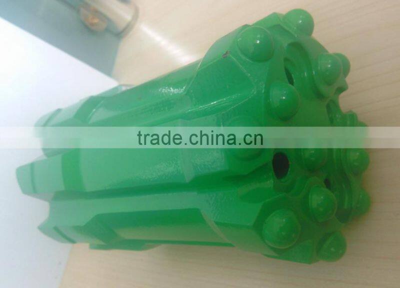 T38 Retrac Button Bit, Spherical and Ballistic Carbide