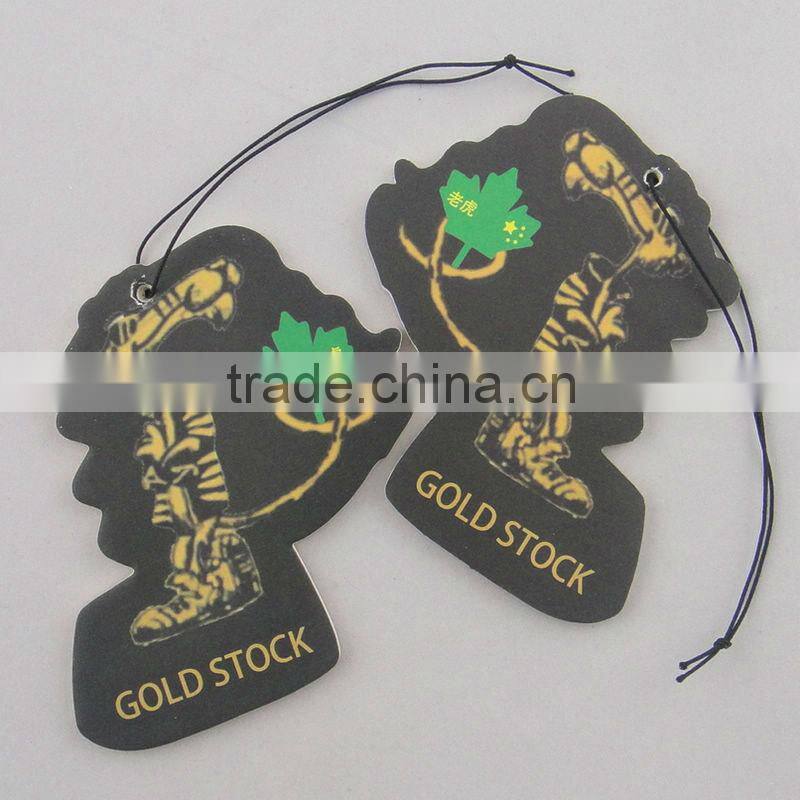 Tiger shaped refresh car air fragrance for promotion gift