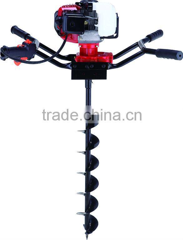 gasoline power 52cc ground driller/hole digger/earth auger