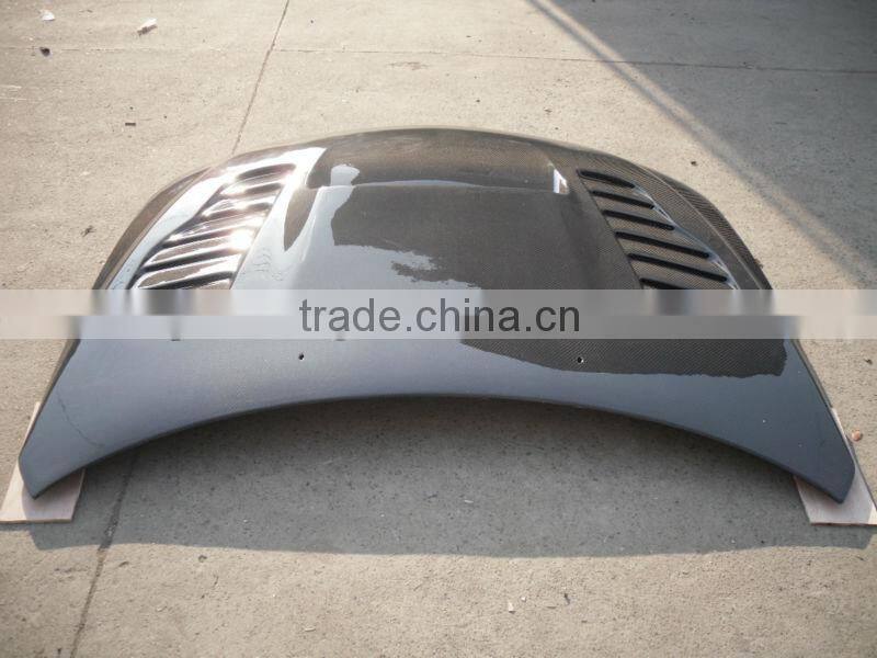 Fit for subaru grb sti carbon fiber bonnet hood vented