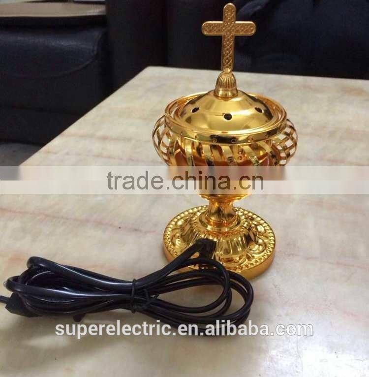 Professional manufacturer censer and thurible hot selling custom electric incense burner