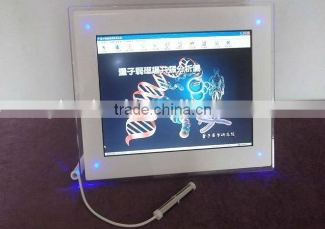 Portable quantum health resonance magnetic analyzer with CE approval