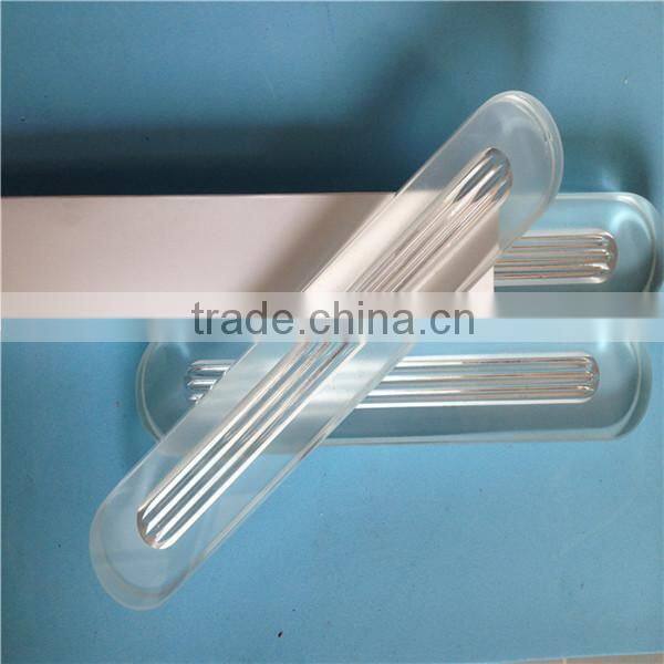 Borosilicate 3.3 plain transparent level gauge glass