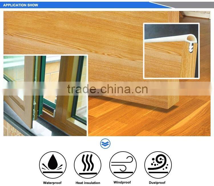 Plastic seal stripping with PVC