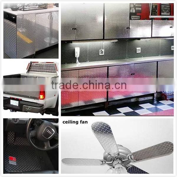 one bar two bar five bar aluminium checkered plate sheet