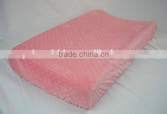 Polka Print Plush Dots Minky Changing Pad Covers