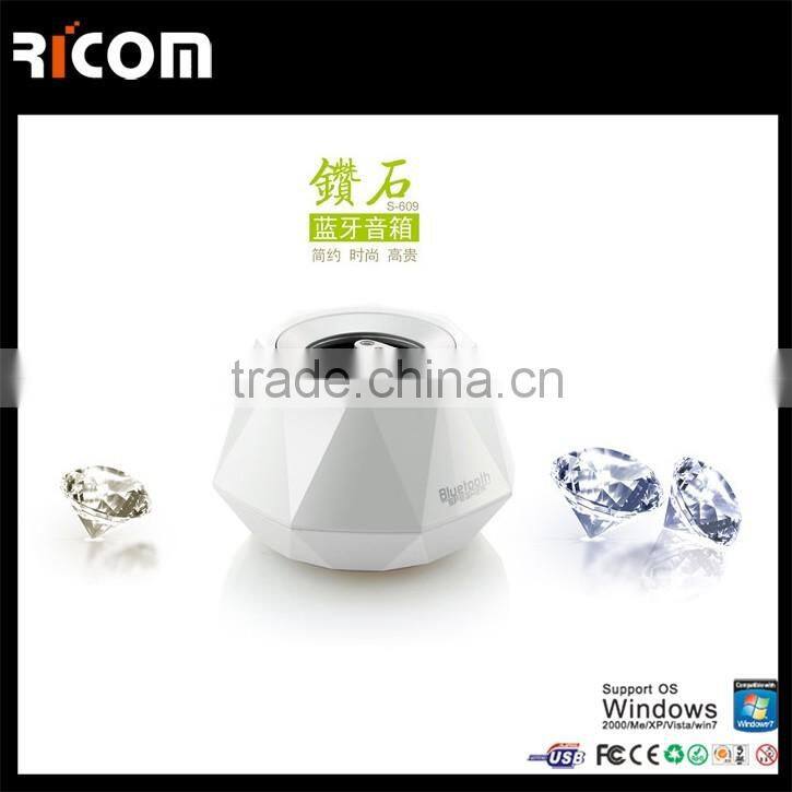 Ricom diamond shape bluetooth 3.0 version portable speaker--S609-Shenzhen Ricom