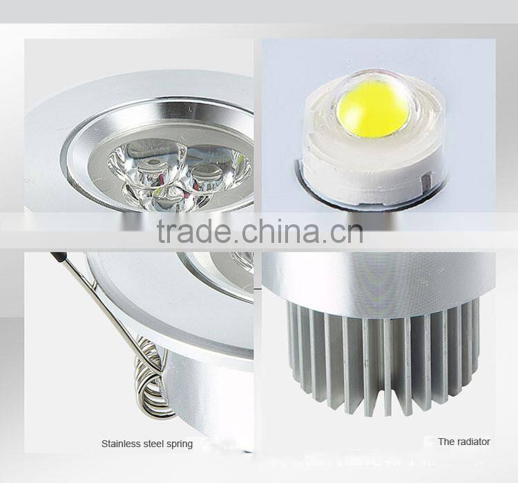 Best price LED downlight ,LED down light CE ROHS led ceiling downlight 3 YEARS WARRANTY
