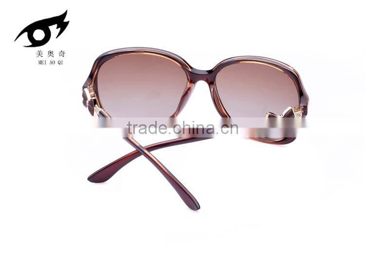 Frog mirror sunglasses women eyewear wholesale