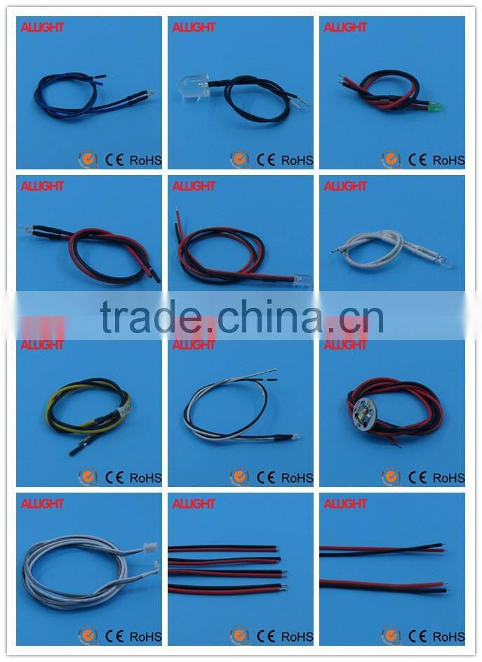 Rohs CE Approval 5mm wire resistance led