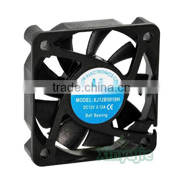 small heat resistant fan 3v dc mini fan 5010 dc fan air cooler