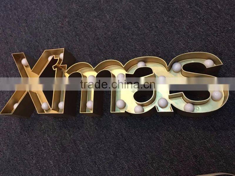 Light up marquee letters led letter light