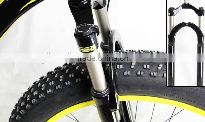 2015 new bicycles from factory 26" colorful fat bike rims fat tires for bike