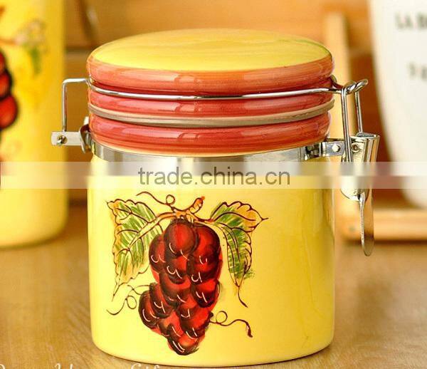 ceramic kitchen canister