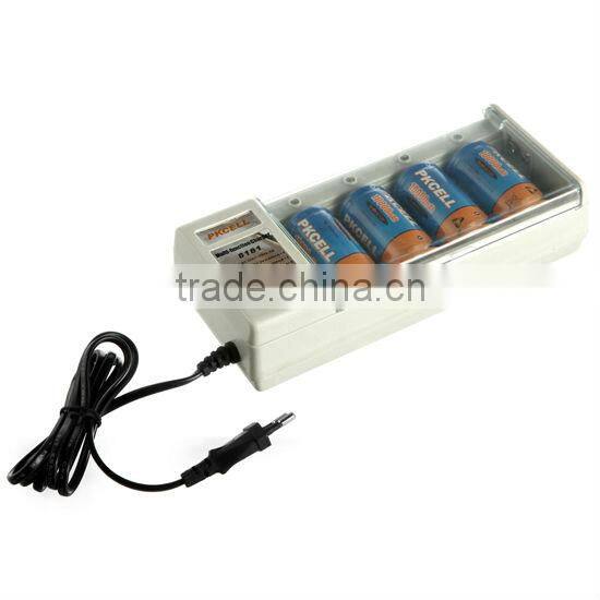PKCELL battery Charger 8181 for full size battery AA AAA C D 9V