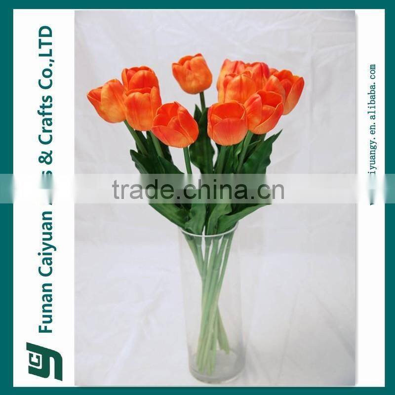 Multiple color made of Pu artificial flower china natural touch artificial flower