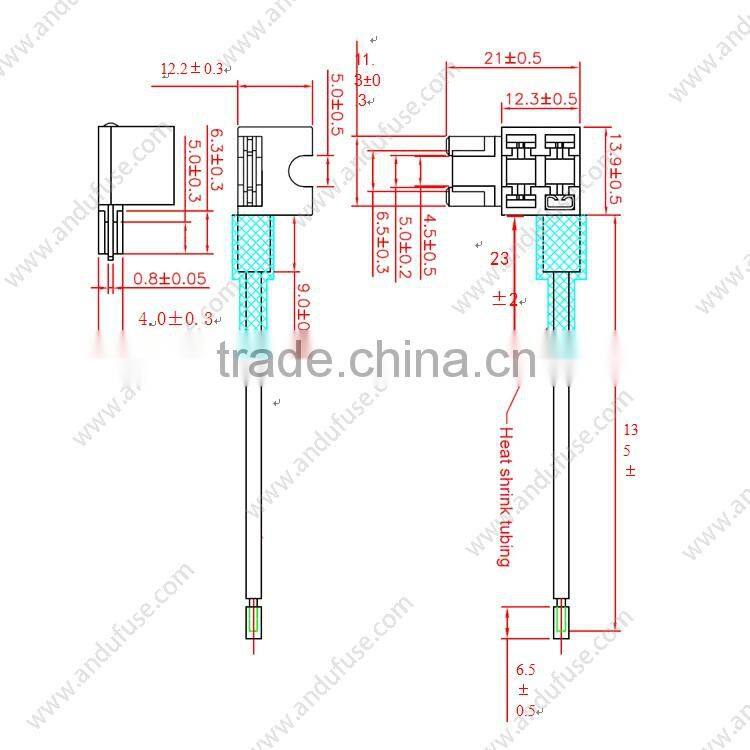 Fuse tap for LOW PROFILE MINI fuse