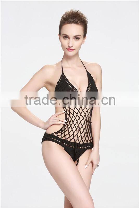 2016 new style crochet swimwear for young gril