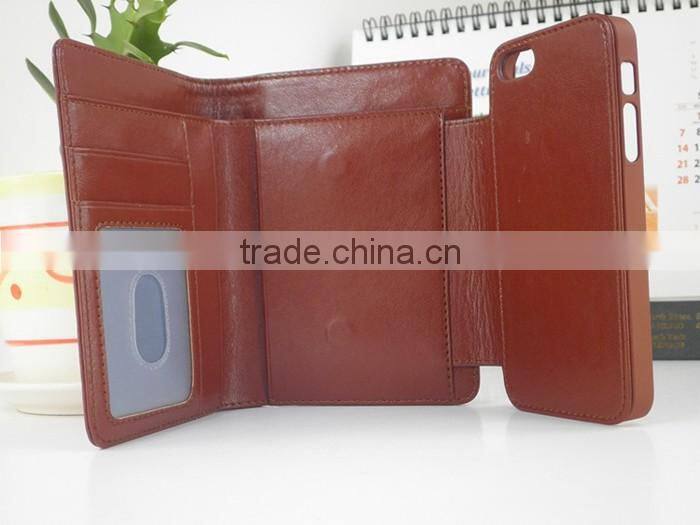 Top Class Oem Promotional Price detachable leather case for samsung note 5