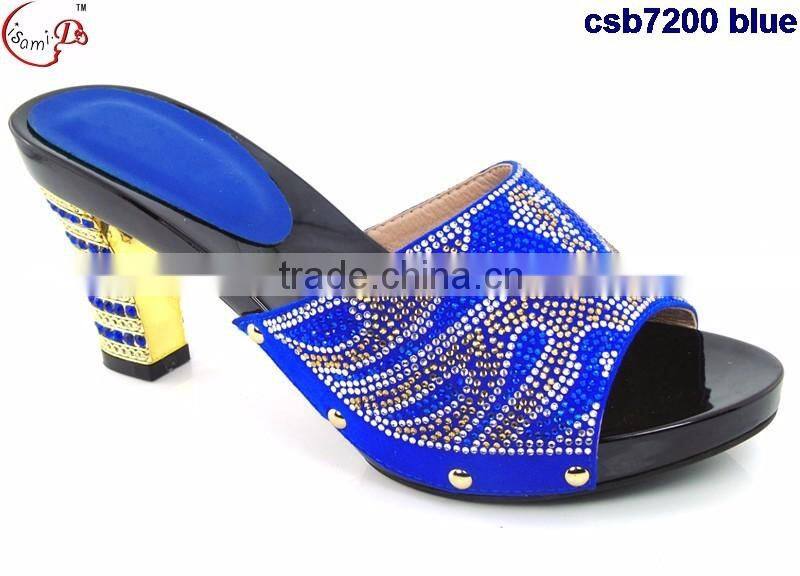csb7200 Africa 2016 fashion women shoes for party evening Italy shoes matching purse fashion wedding shoes