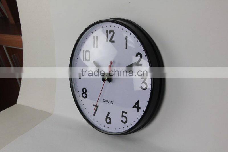 promotional plastic modern decorative wall clock