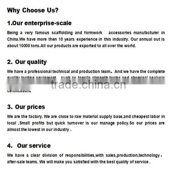 scaffolding u-head jack