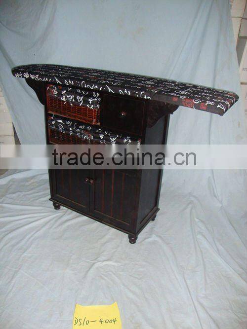 multi fuction wooden ironing table