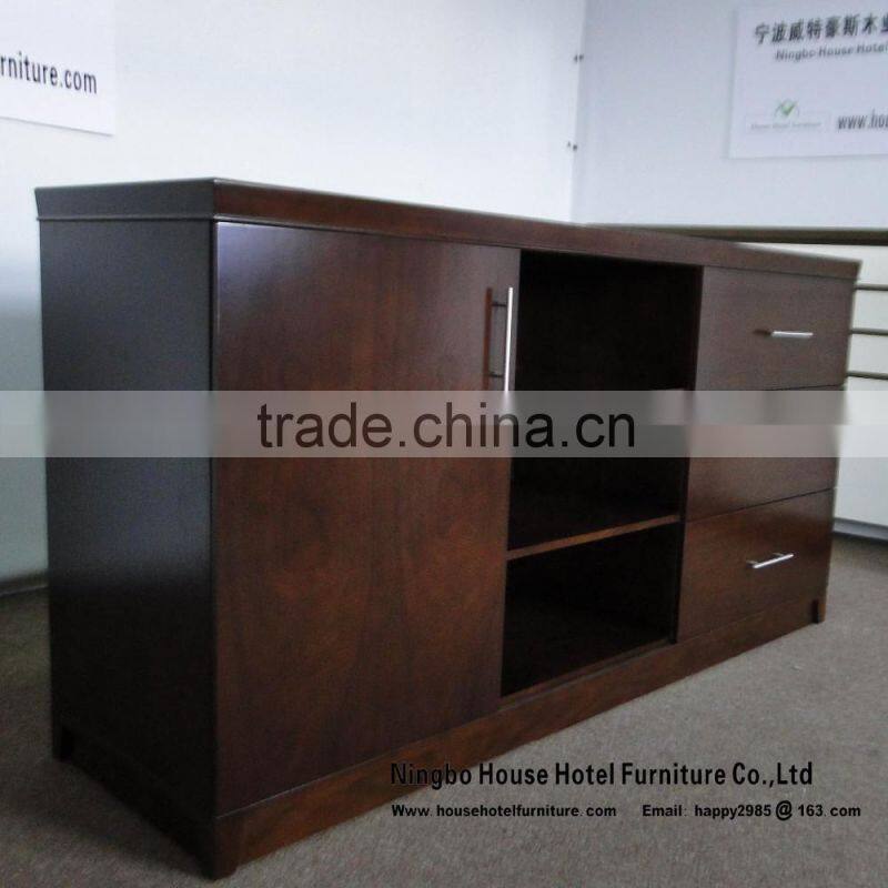 business desk hotel furniture with solid wood frame and legs