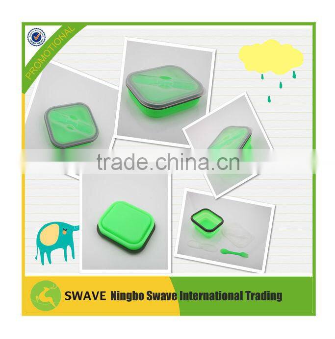 Collapsible single case lunch box,storage container