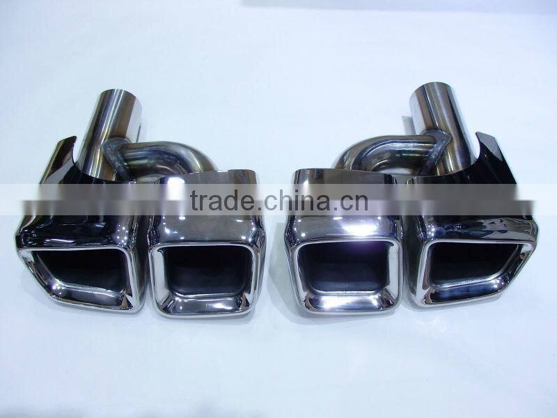 W212 exhaust pipe/muffler tips for MB E-Class A- W212 E63 *304 stainless material