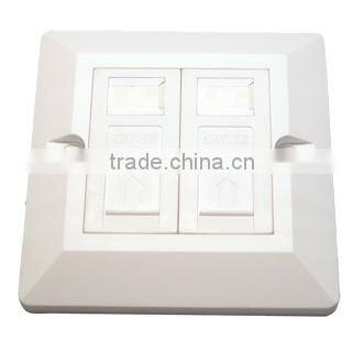 CAT 5e rj45/rj11 clipsal fiber face plate